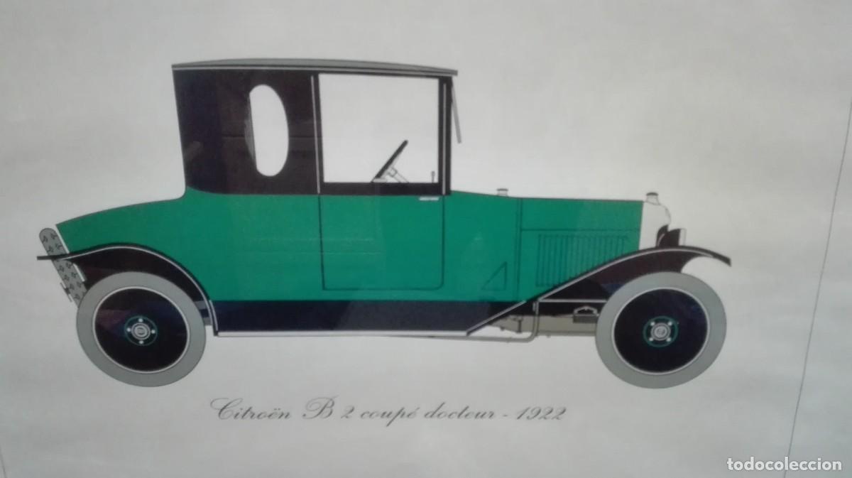 Vintage: CUADRO CITROEN B2 COUPE - Foto 2