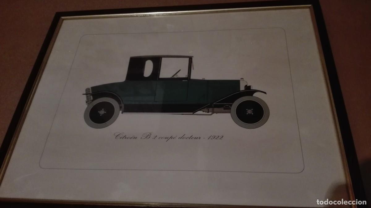 Vintage: CUADRO CITROEN B2 COUPE - Foto 3