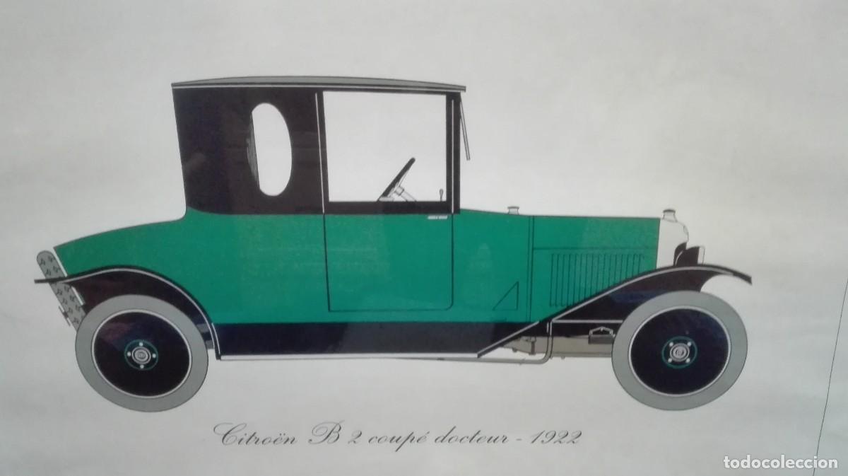Vintage: CUADRO CITROEN B2 COUPE - Foto 4
