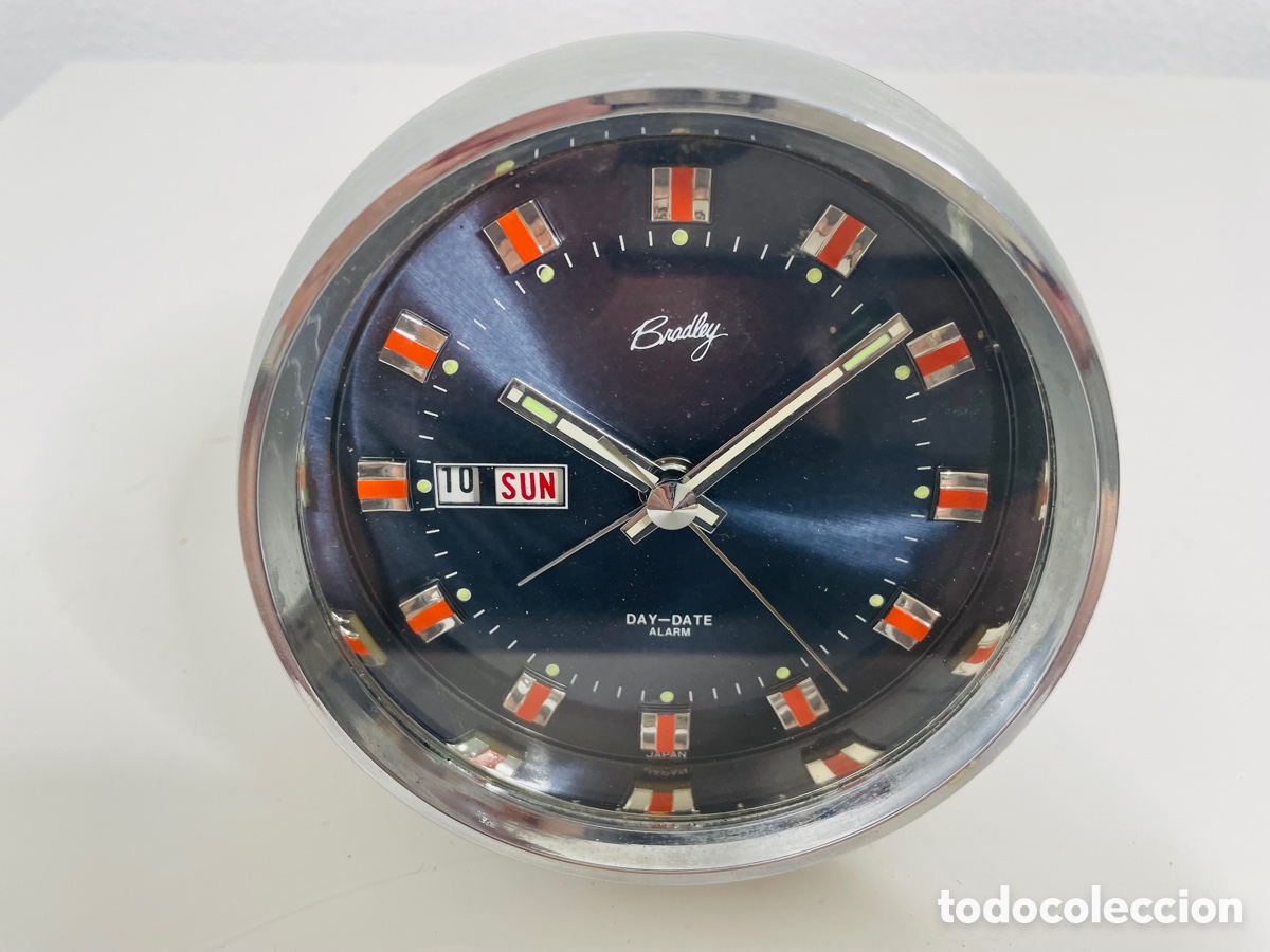 Vintage: Bradley Space Age Design Clock 1970 Japan - Foto 2