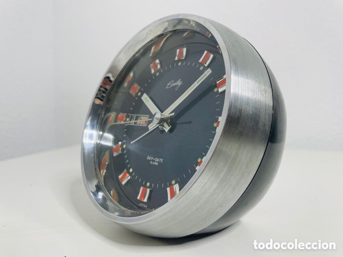 Vintage: Bradley Space Age Design Clock 1970 Japan - Foto 5