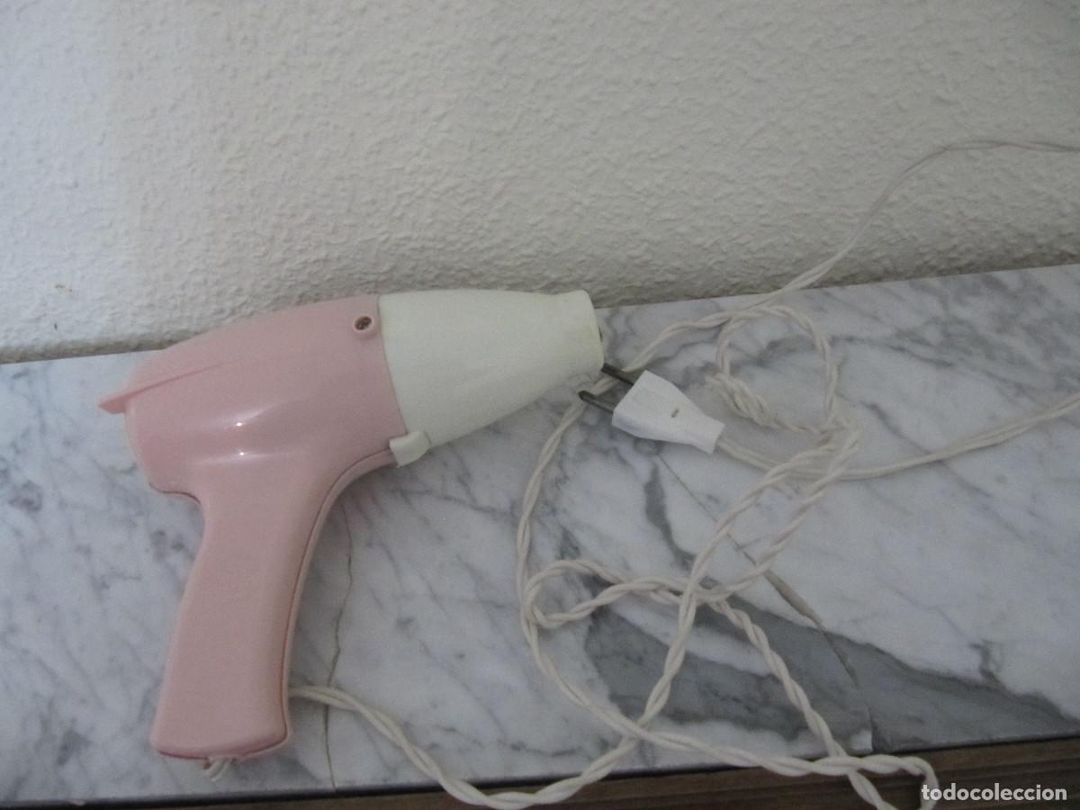 Vintage: SECADOR VINTAGE BLANCO Y ROSA FUNCIONA - Foto 1