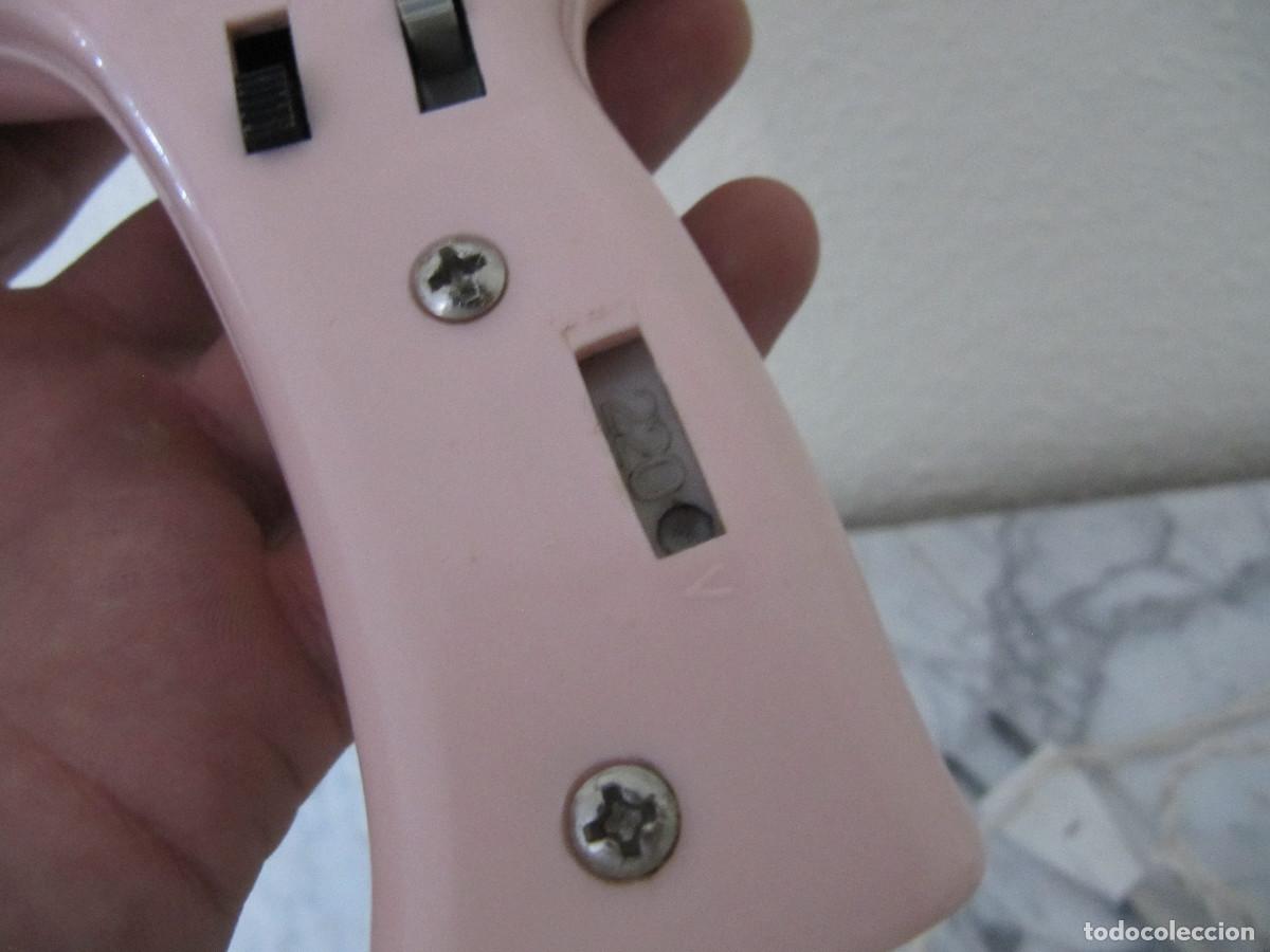Vintage: SECADOR VINTAGE BLANCO Y ROSA FUNCIONA - Foto 6