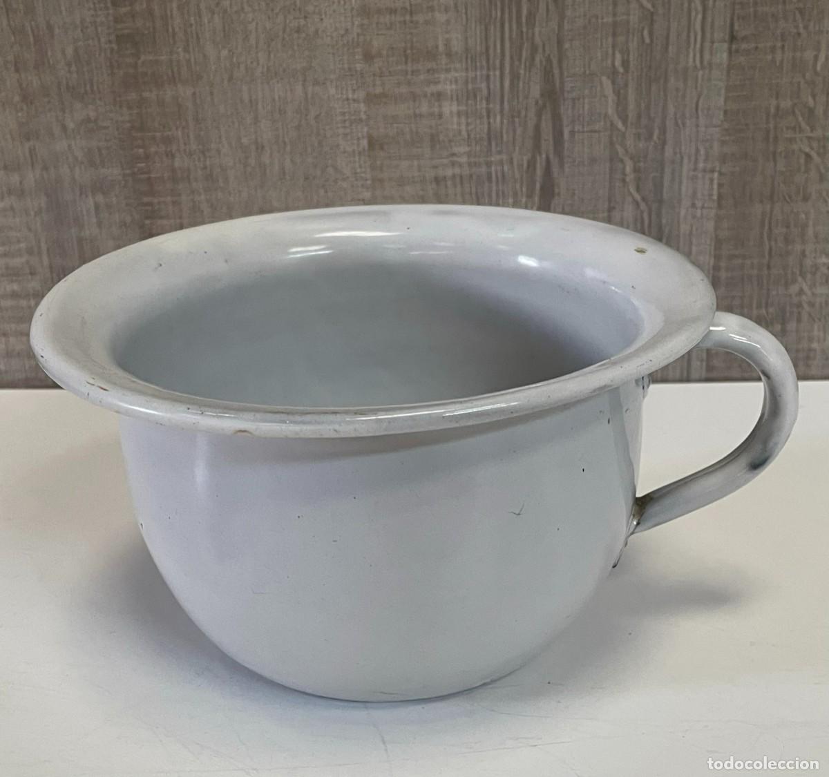 Vintage: ORINAL BLANCO HIERRO ESMALTADO - Foto 2