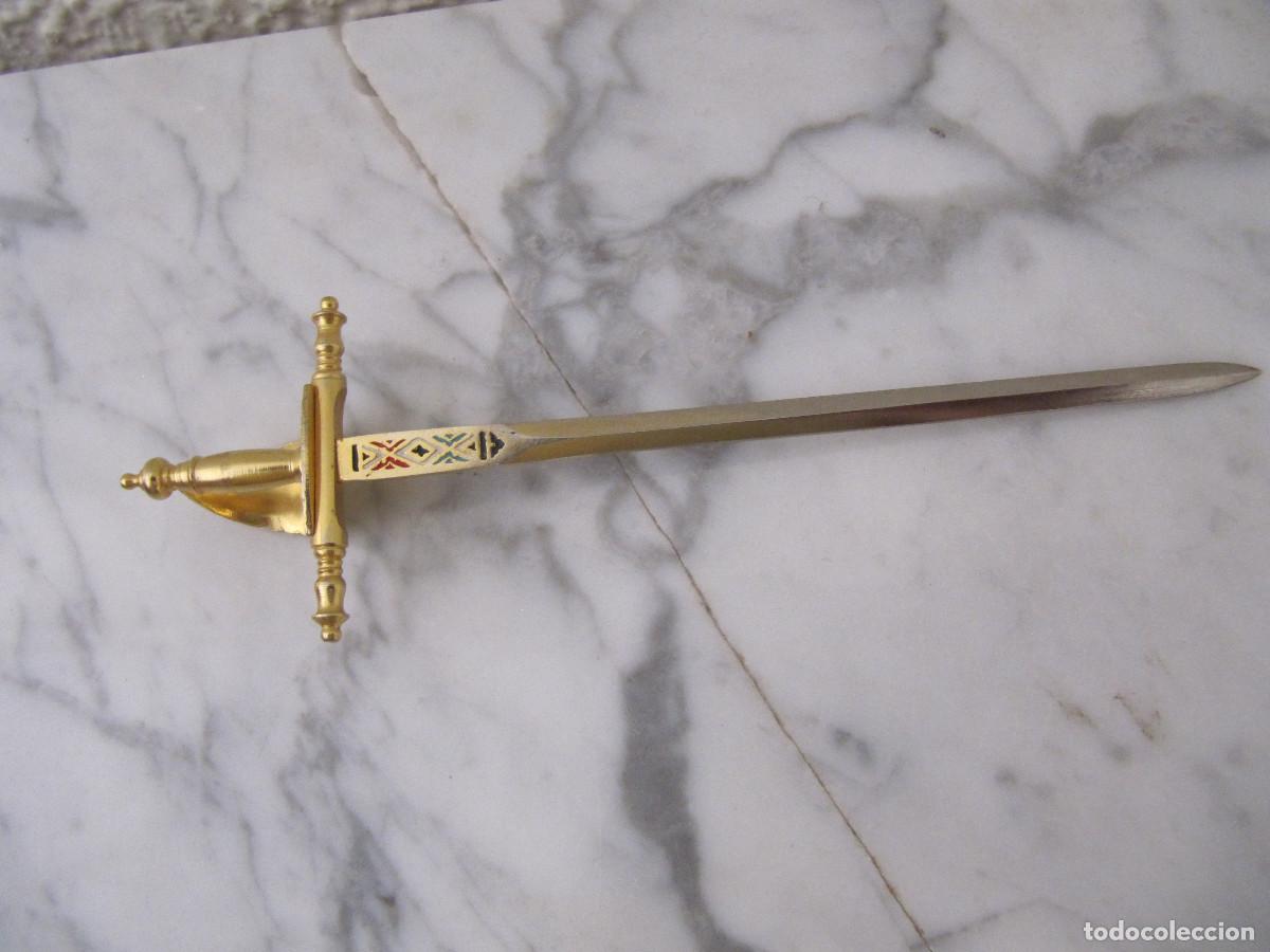 Vintage: ESPADA MINIATURA R.FEUDAL - Foto 4