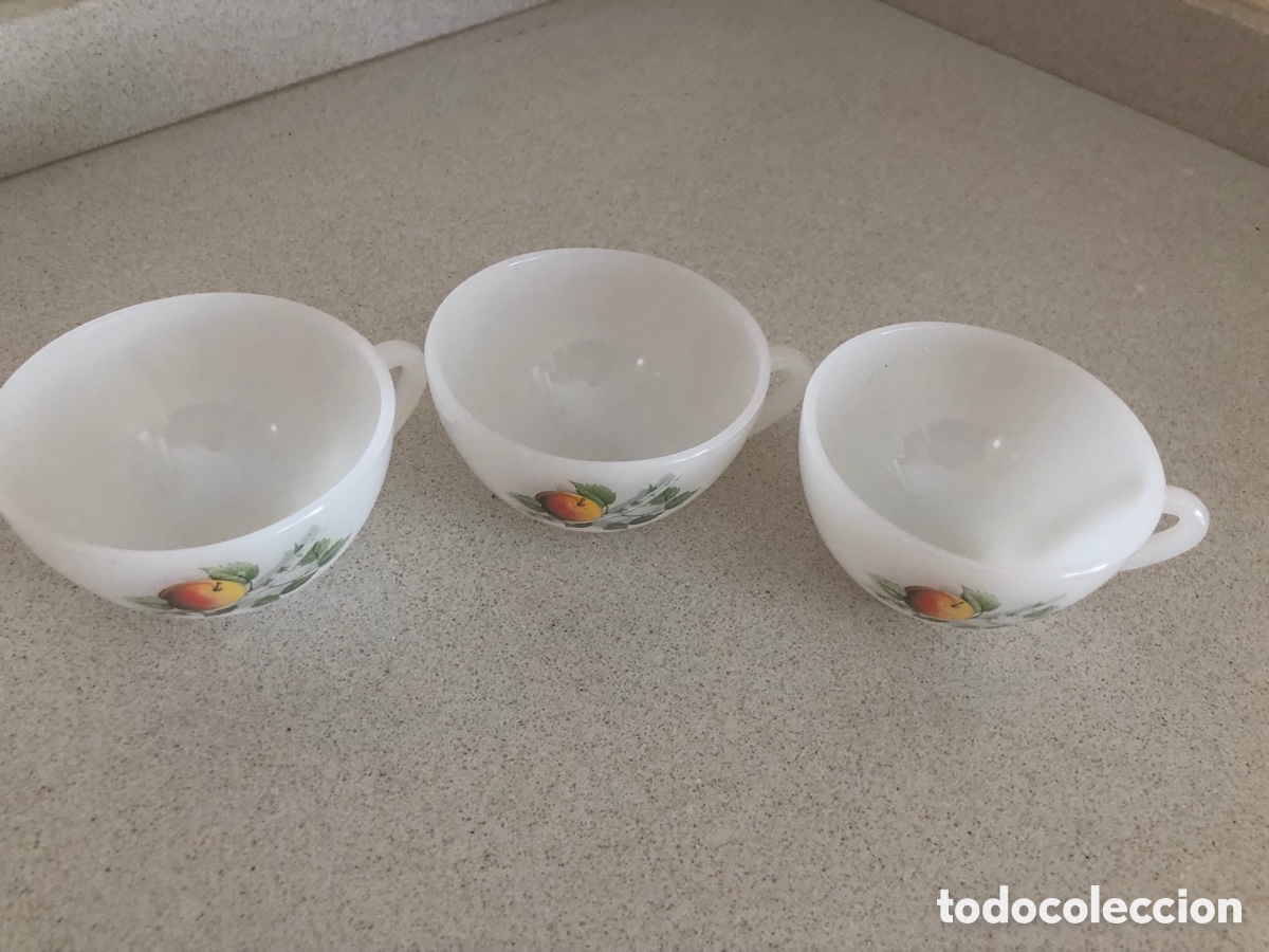 Vintage: 3 tazas arcopal - Foto 1