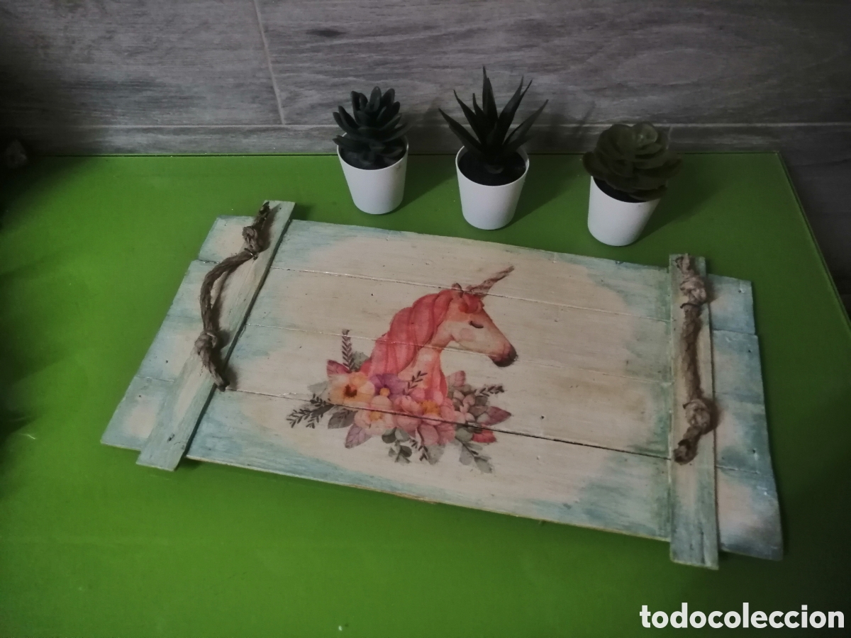 Vintage: Bandeja unicornio - Foto 2