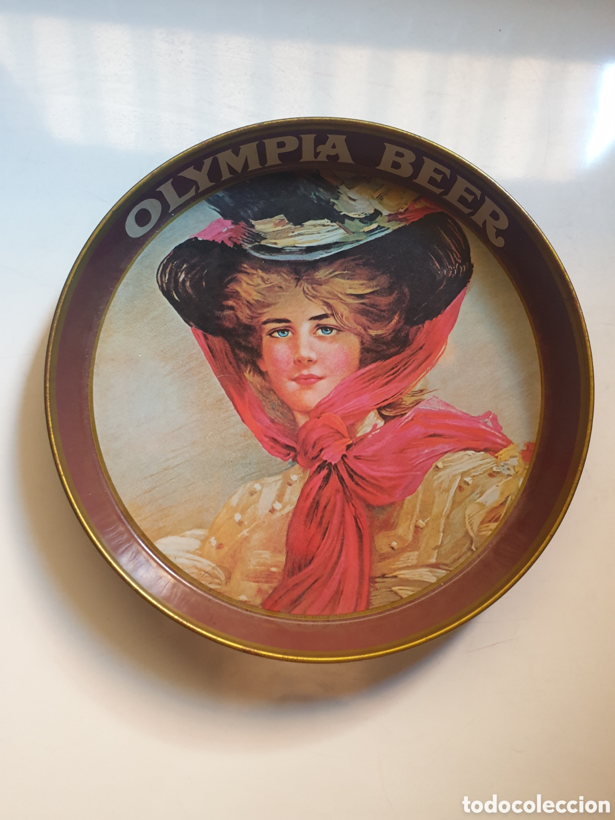 Vintage: BANDEJA OLIMPIA BEER - Foto 1