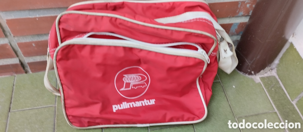 Vintage: BOLSA VIAJE PULLMANTUR A&Ntilde;OS 80 - Foto 1