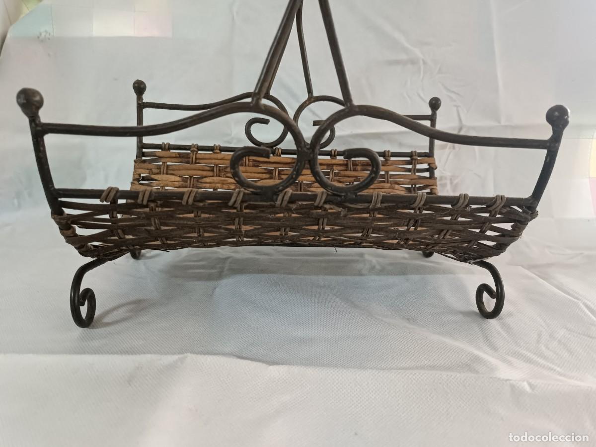 Vintage: Cesta de mimbre - Foto 2