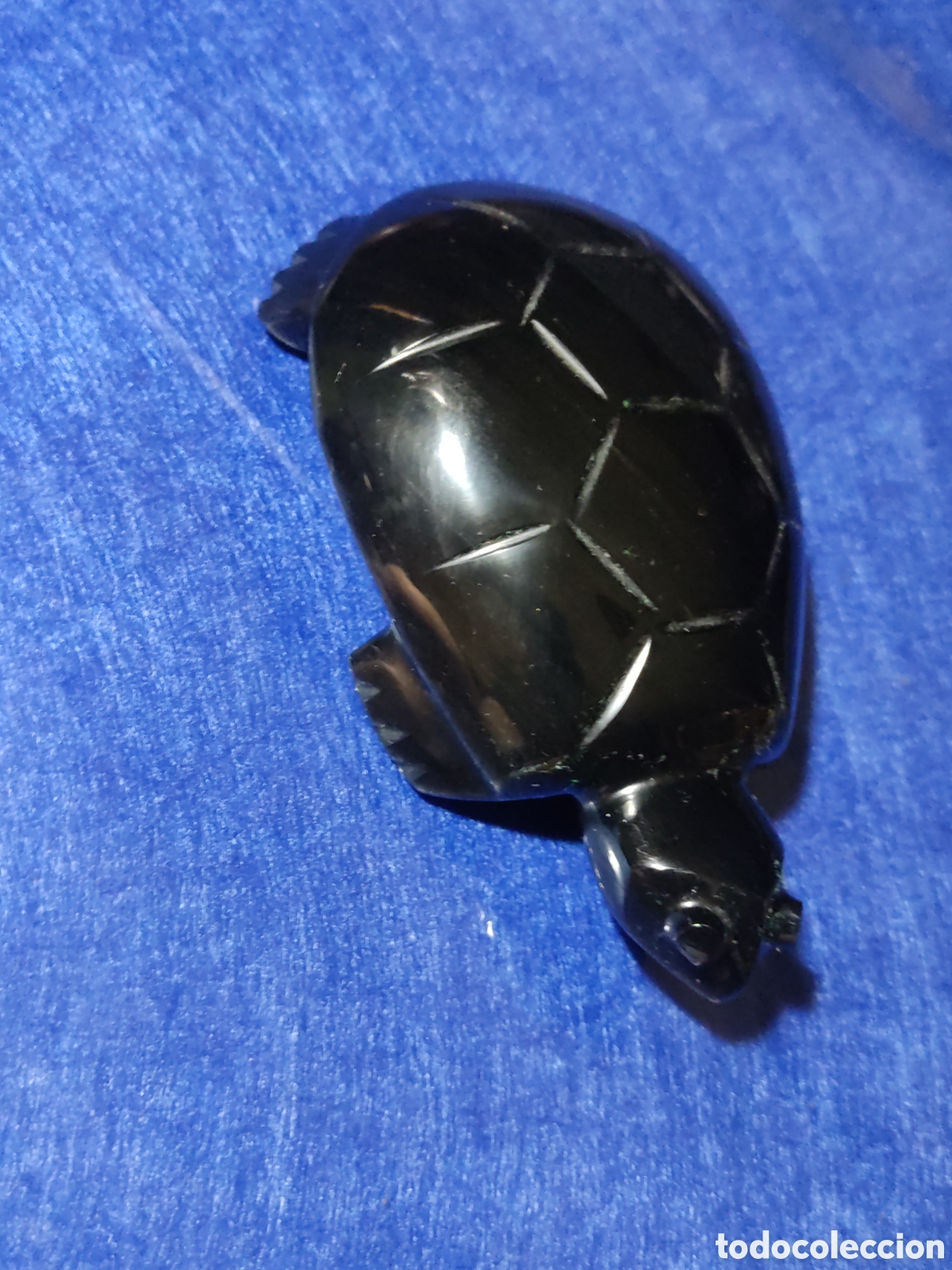 Vintage: Tortuga tallada en &oacute;nice M&eacute;xico. - Foto 2
