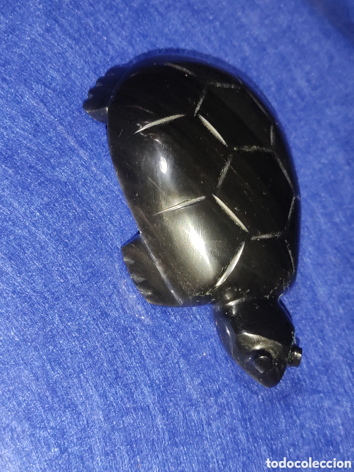 Vintage: Tortuga tallada en &oacute;nice M&eacute;xico. - Foto 1