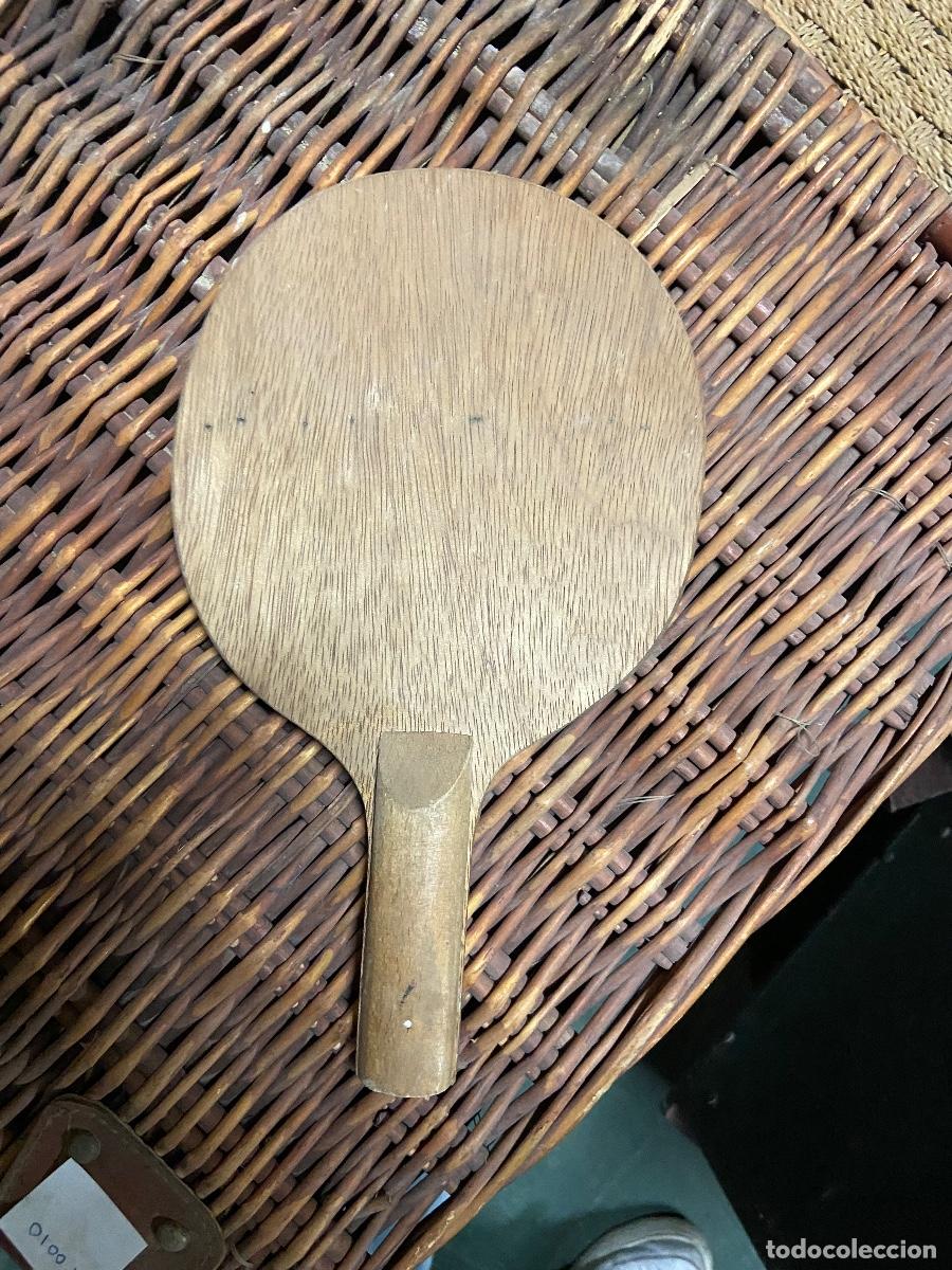 Vintage: ANTIGUA PALA DE PIMPON DE MADERA