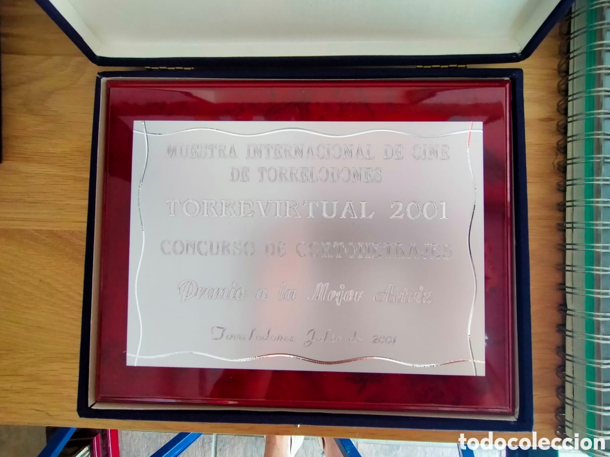 Vintage: PLACA RECONOCIMIENTO. JJ