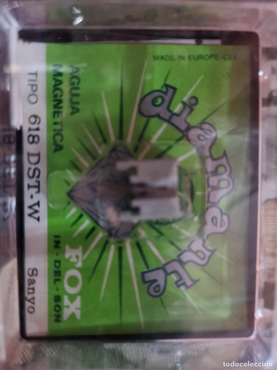 Vintage: Aguja diamante tocadiscos - Foto 1