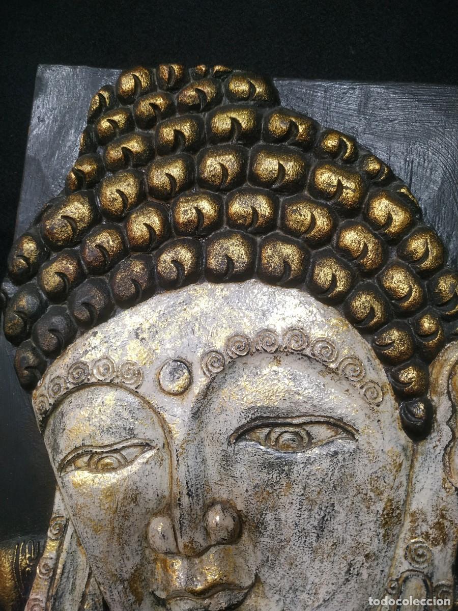 Vintage: SOBRE RELIEVE MADERA BUDA SIDDHARTA - Foto 4