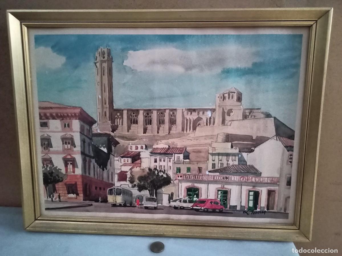 Vintage: Cuadro acuarela - Foto 1