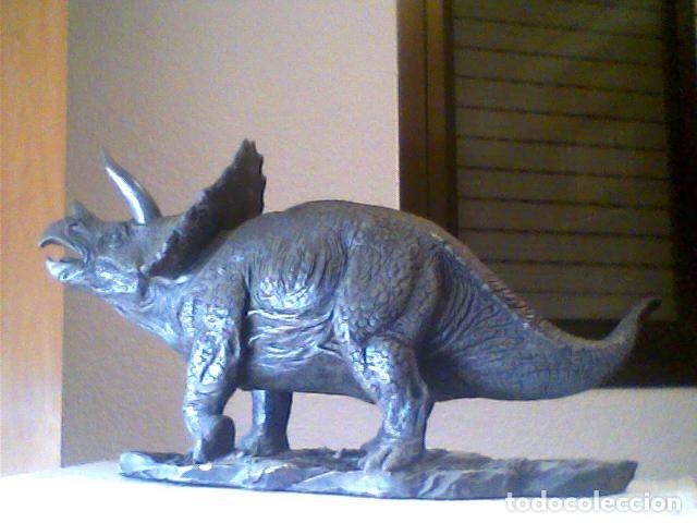 Vintage: Figuras de triceratop y stegosaurus - Foto 13