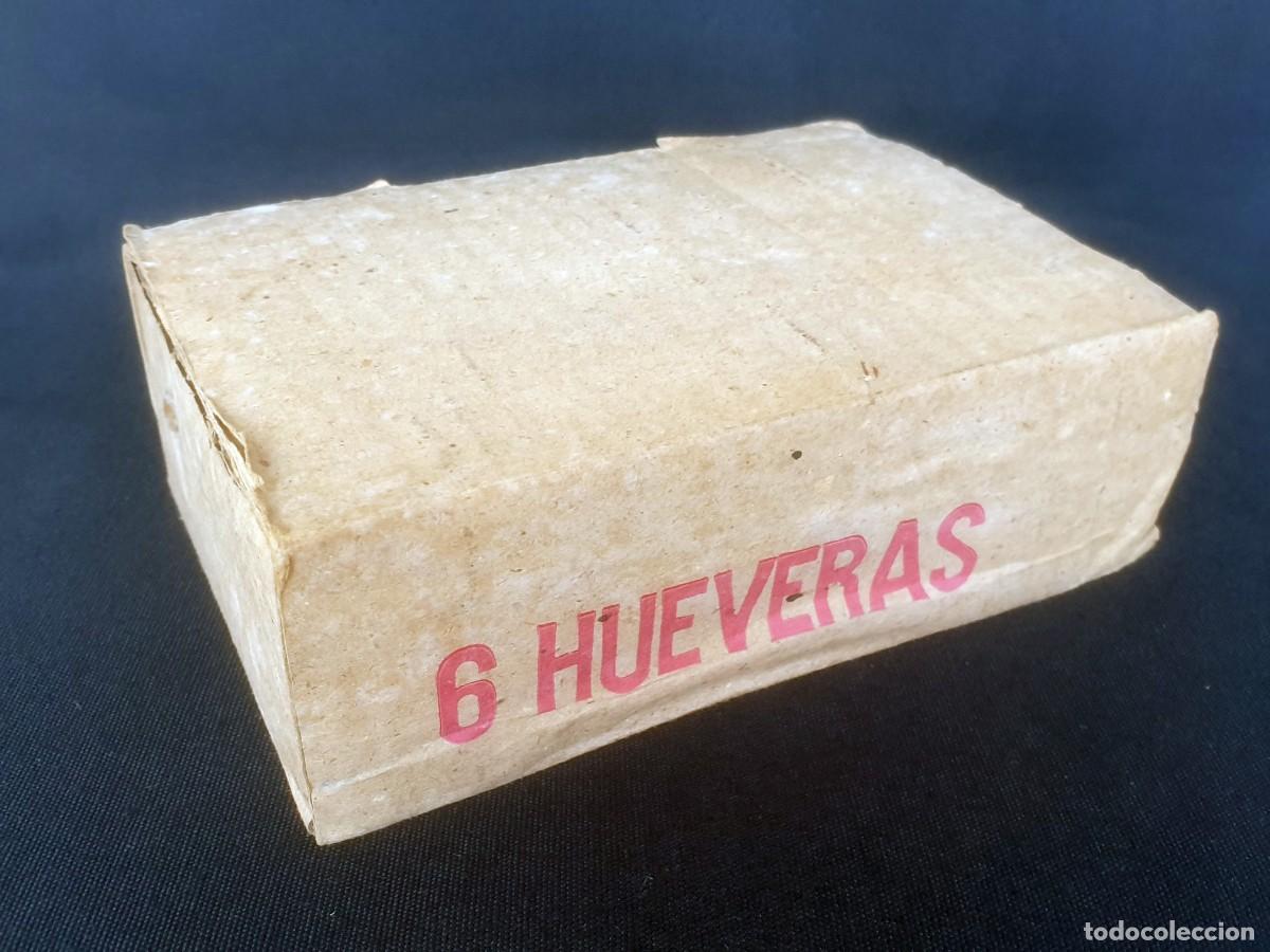 Vintage: 6 HUEVERAS ARCOPAL MODELO ALHAMBRA - Foto 3
