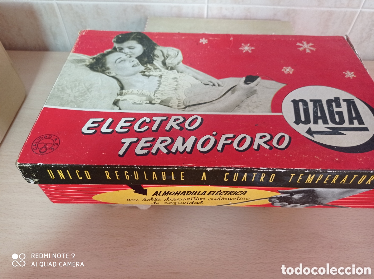 Vintage: ANTIGUA ALMOHADA ELECTRICA -NUEVA - Foto 4