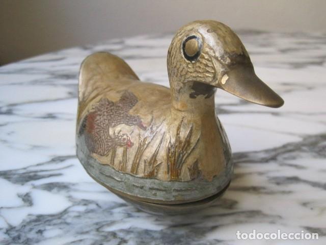 Vintage: PATO DE BRONCE - CAJA - Foto 2