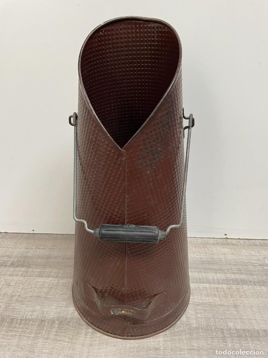 Vintage: CARBONERA DE HIERRO MARRON - Foto 1