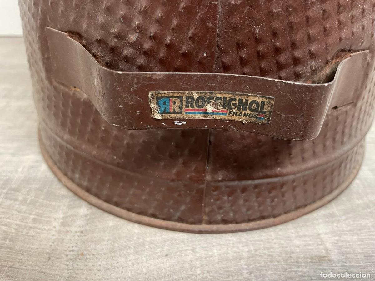 Vintage: CARBONERA DE HIERRO MARRON - Foto 2