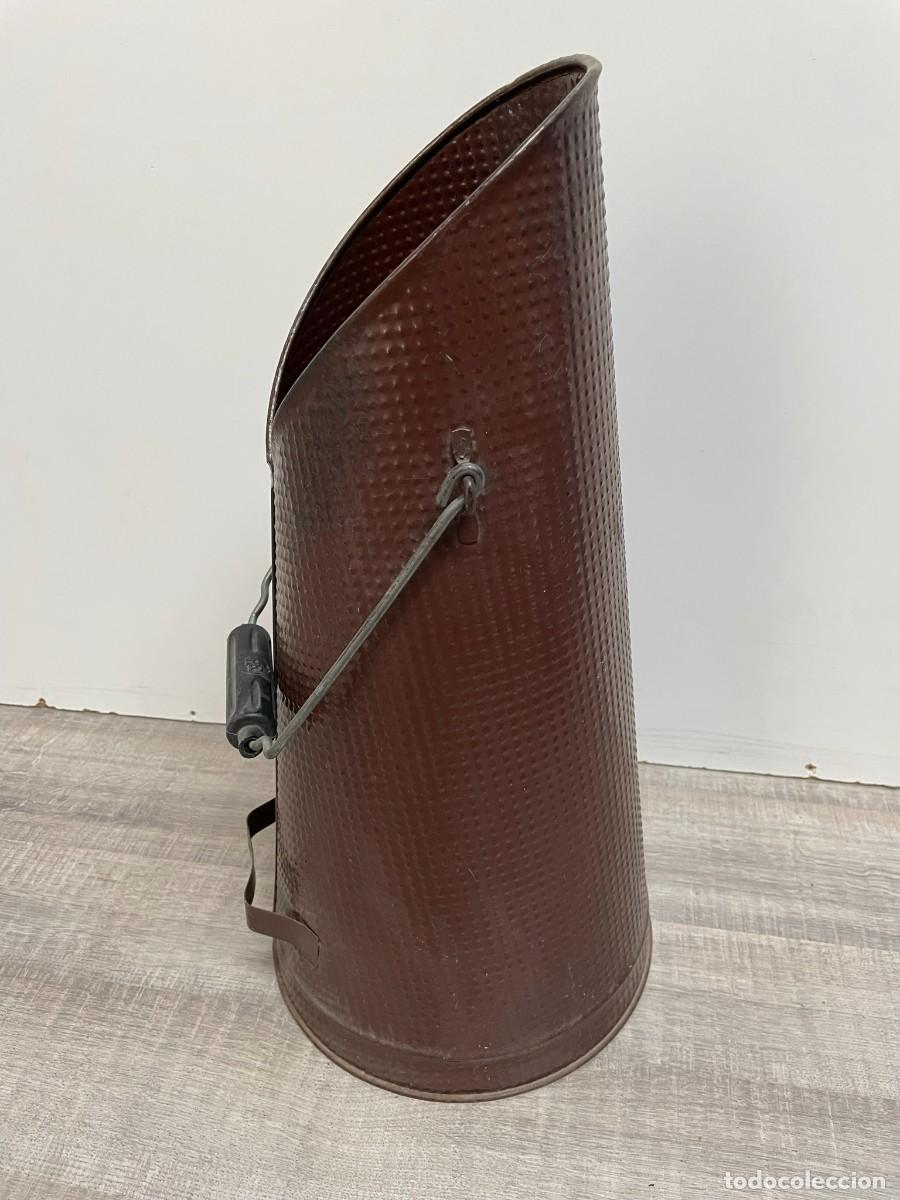 Vintage: CARBONERA DE HIERRO MARRON - Foto 4