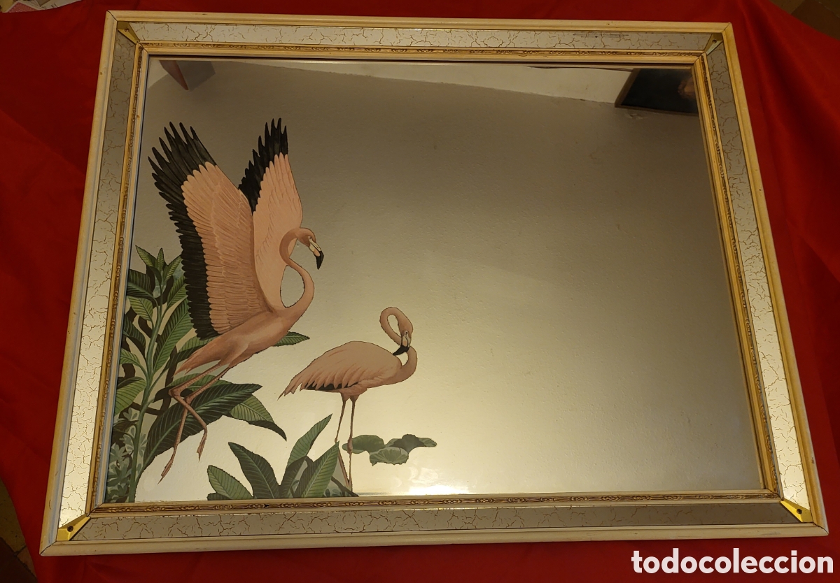 Vintage: Espejo antiguo americano