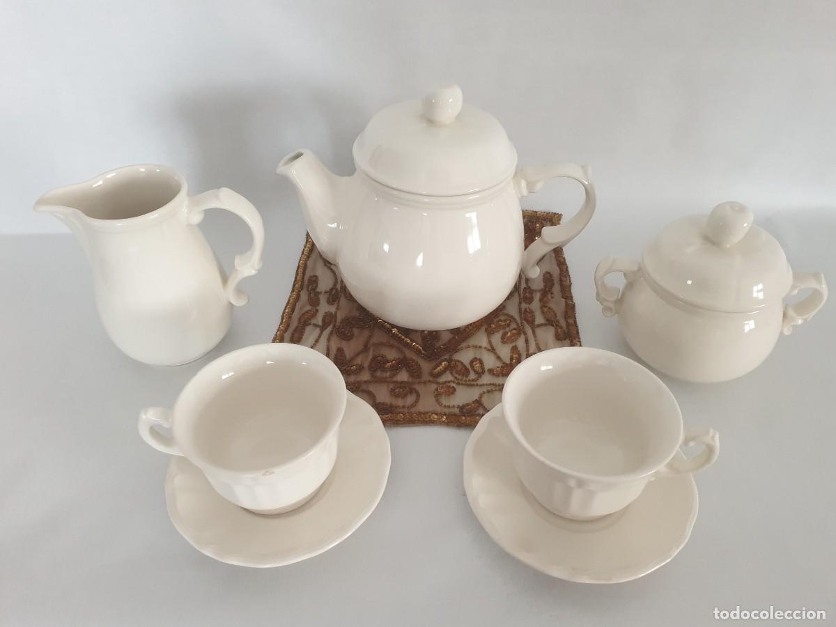 Vintage: JUEGO DE CAF&Eacute; DE LOZA NARANCO - Foto 1
