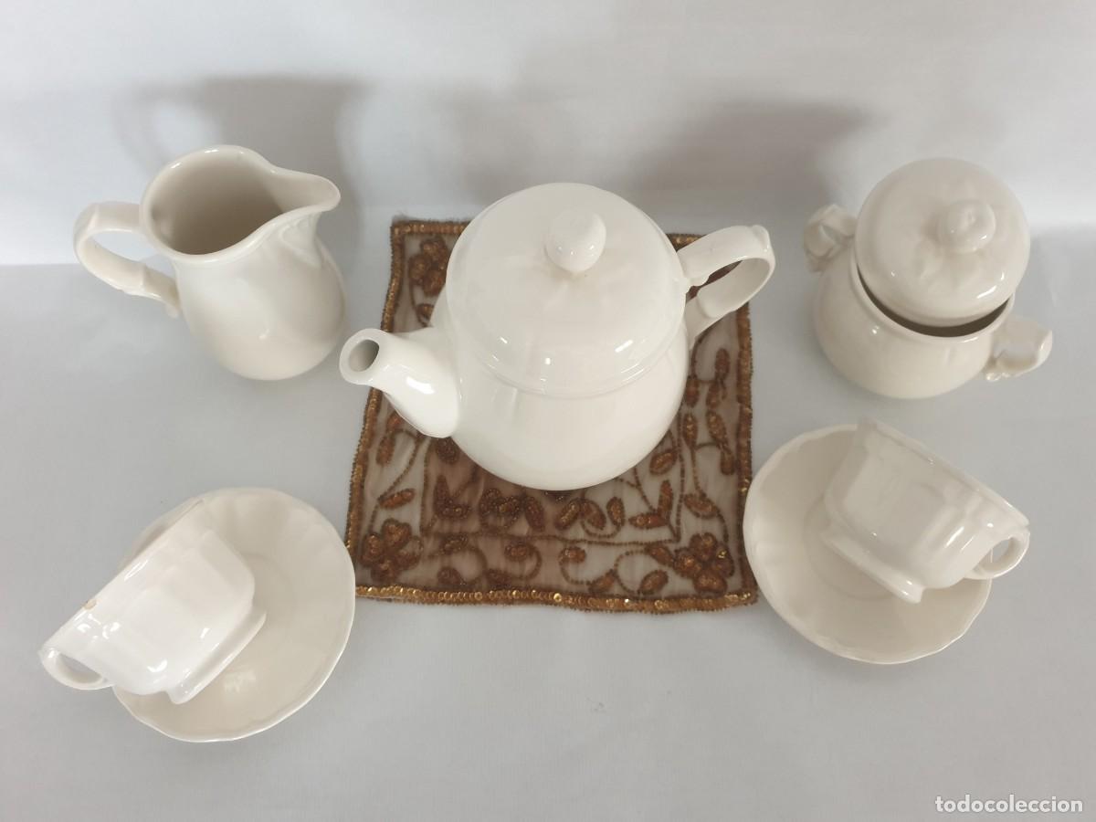Vintage: JUEGO DE CAF&Eacute; DE LOZA NARANCO - Foto 5