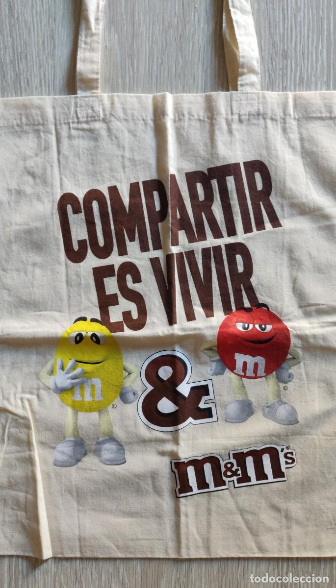 Vintage: Bolsa de Algodon M&Ms - Foto 2