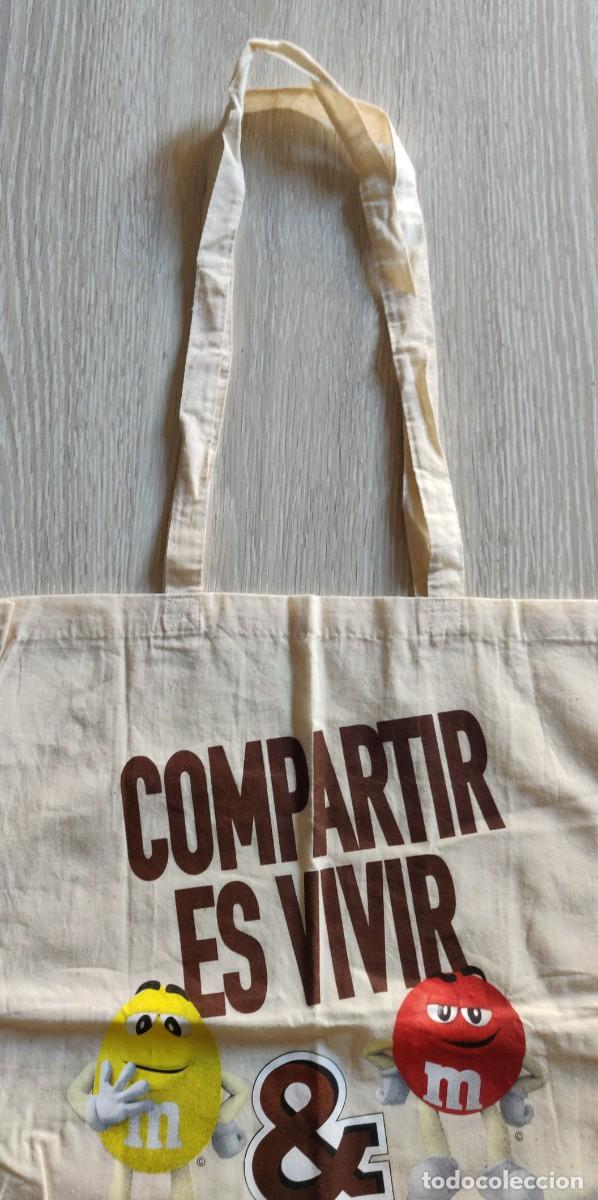 Vintage: Bolsa de Algodon M&Ms - Foto 3
