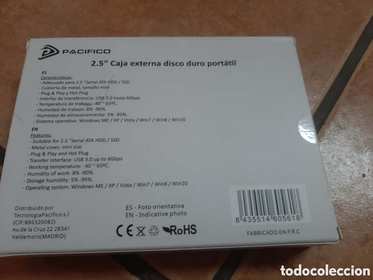 Vintage: CAJA EXTERNA DISCO DURO PORT&Aacute;TIL - Foto 3