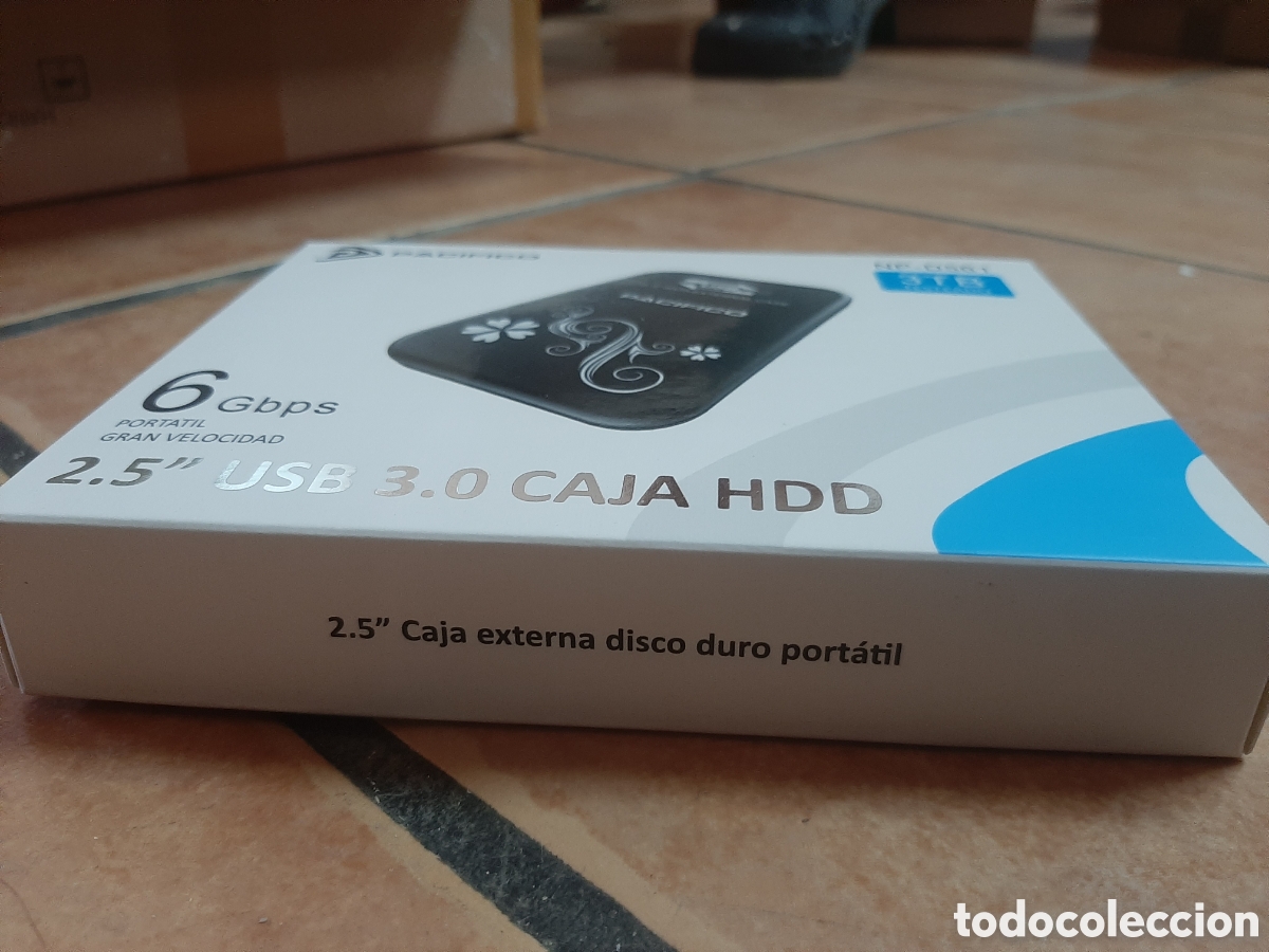 Vintage: CAJA EXTERNA DISCO DURO PORT&Aacute;TIL - Foto 1