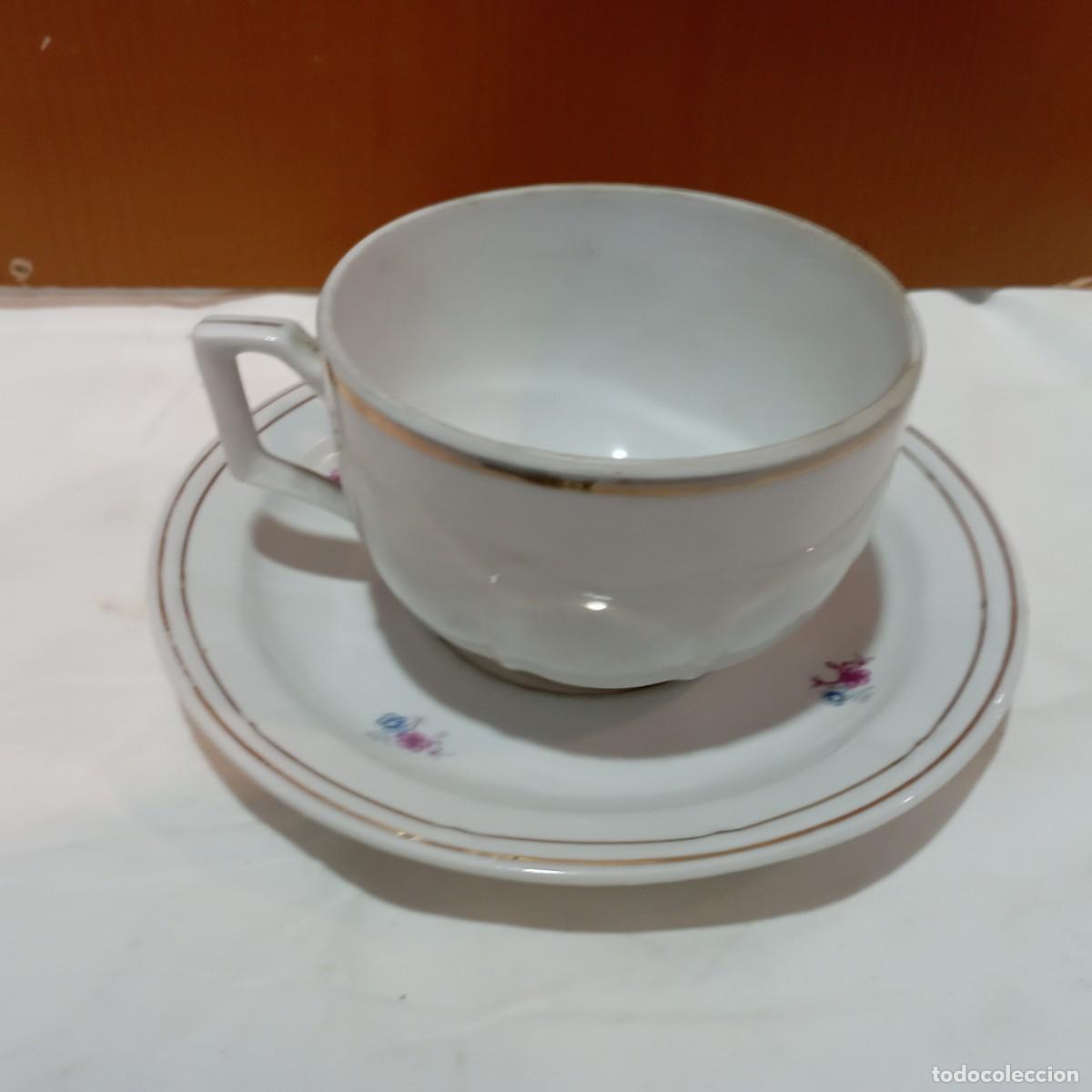 Vintage: tazon con plato - Foto 1