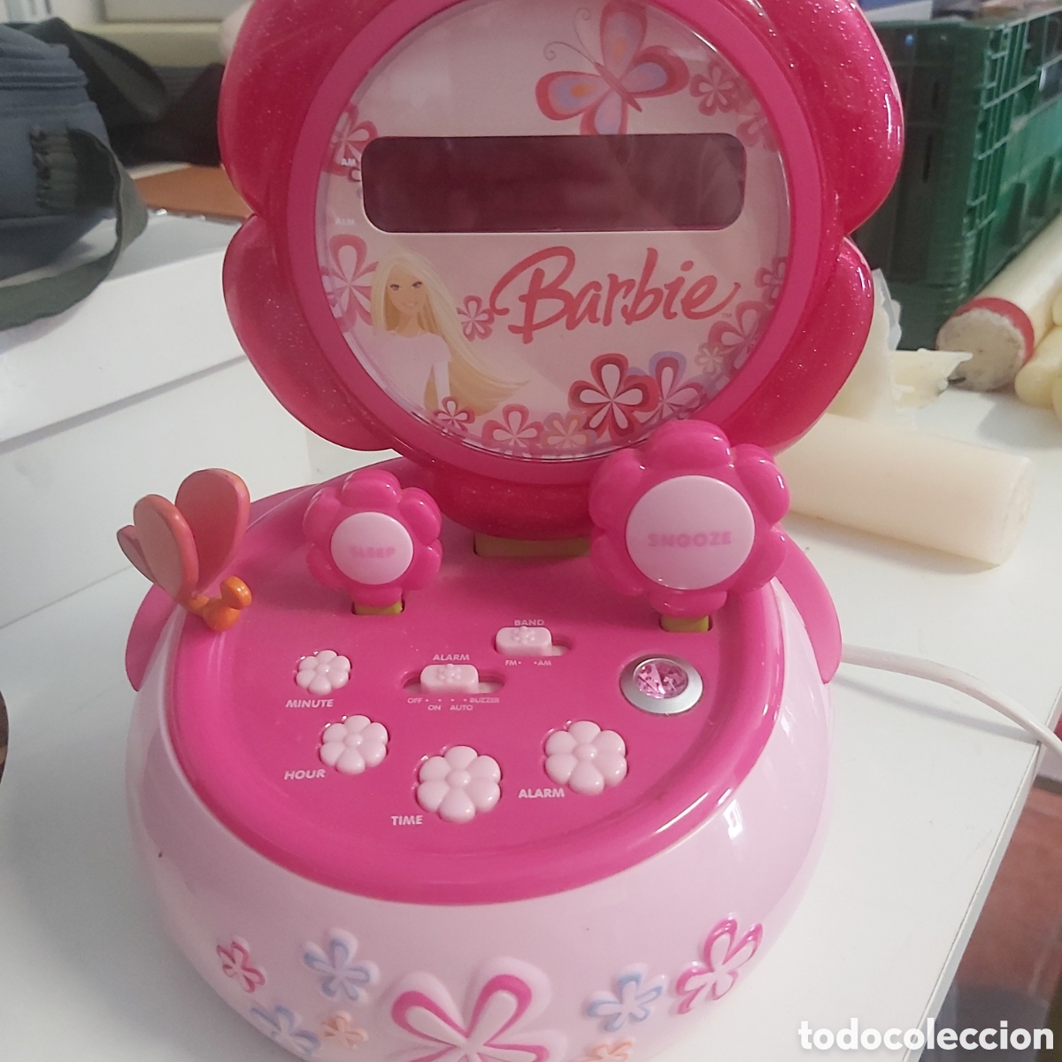 Vintage: Radio despertador Barbie - Foto 3