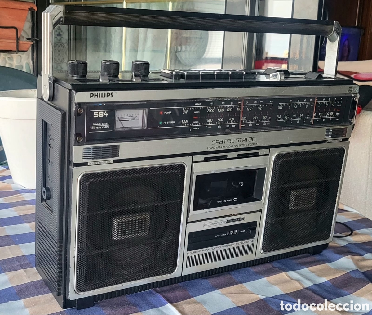 Vintage: Radiocasete Boombox Philips - Foto 2