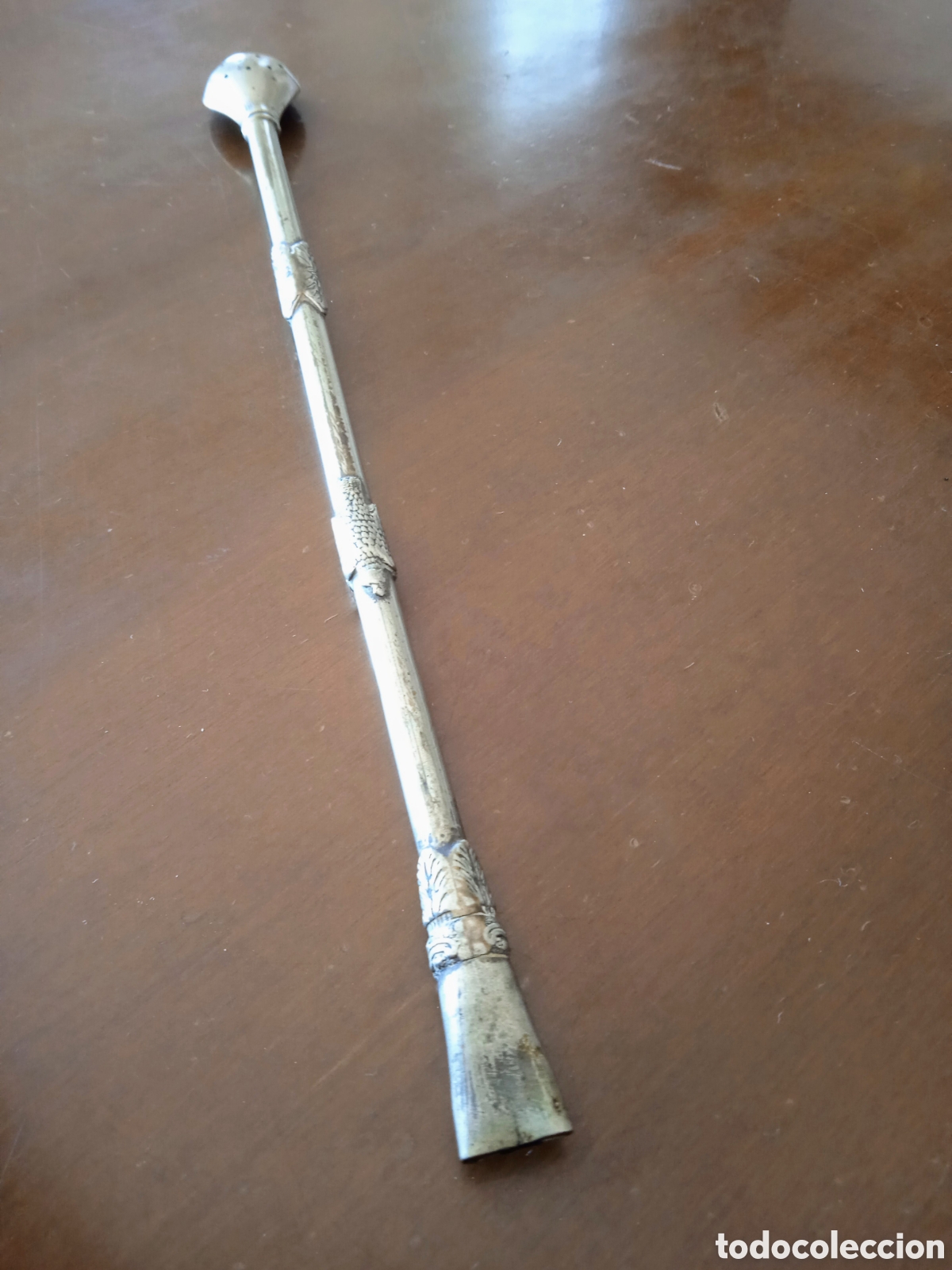 Vintage: Antigua BOMBILLA DE MATE. - Foto 3