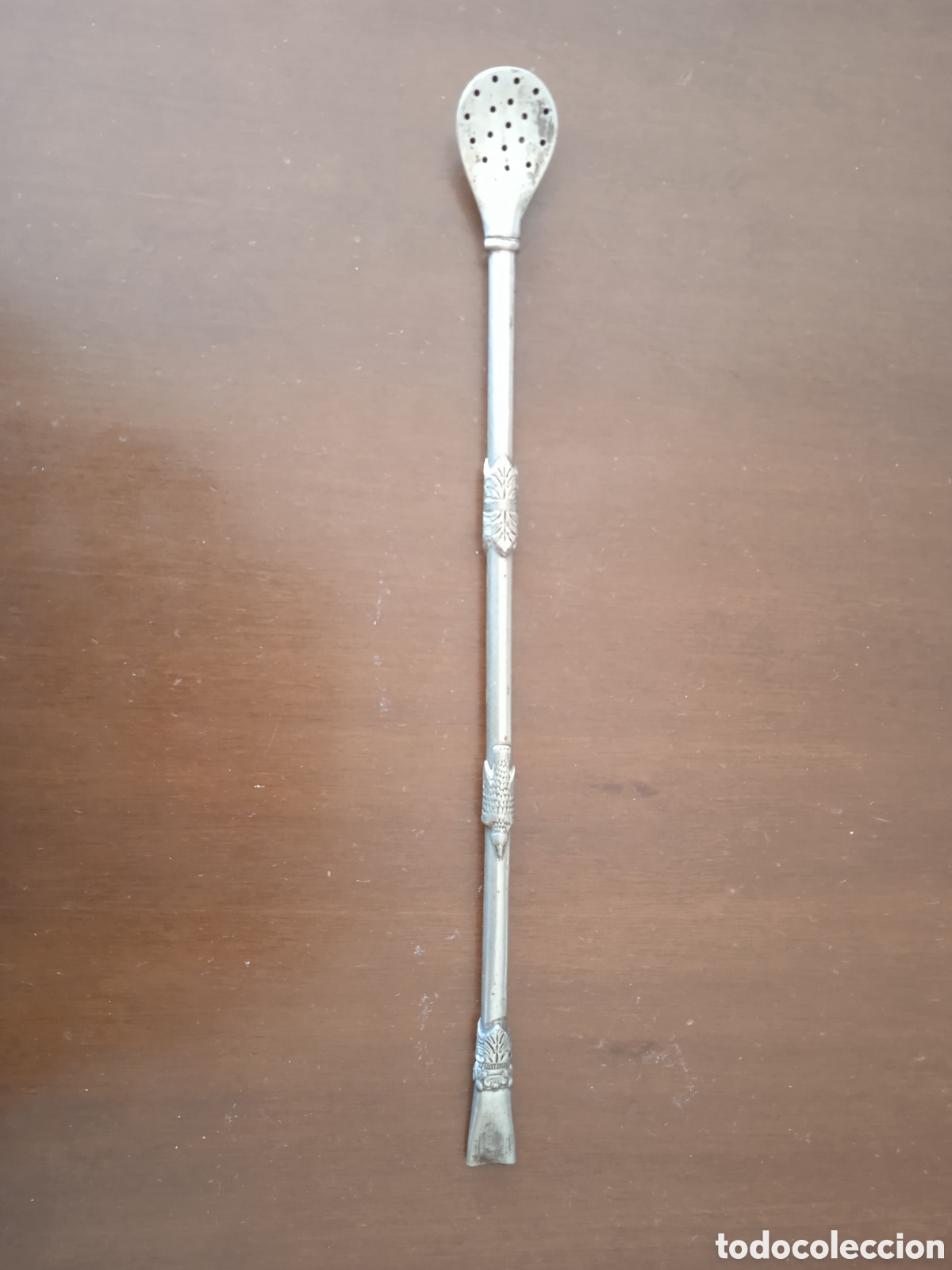Vintage: Antigua BOMBILLA DE MATE. - Foto 4