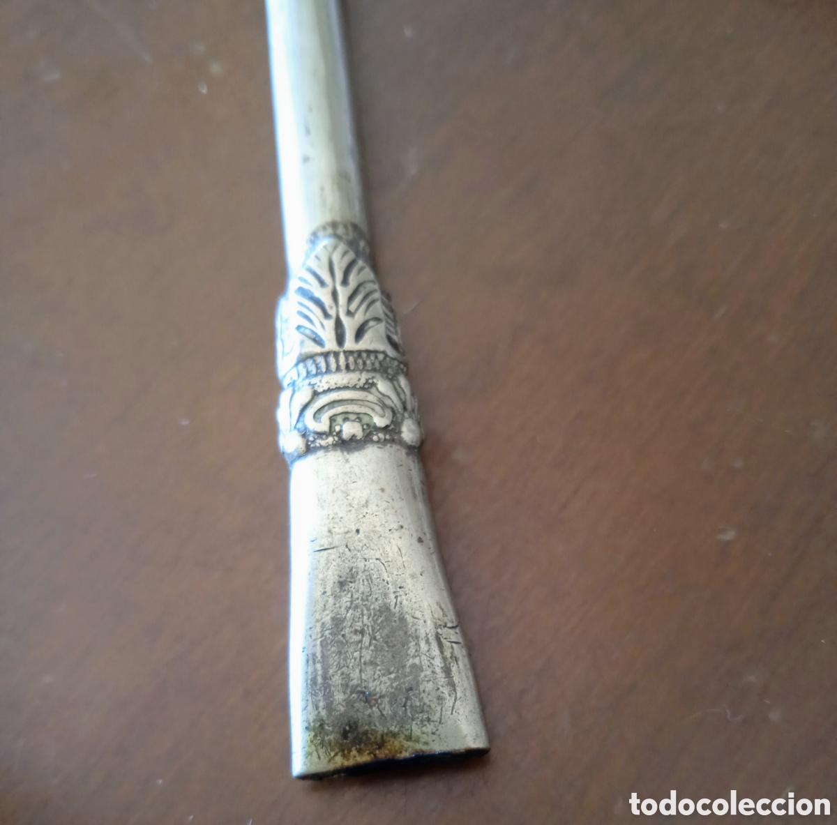 Vintage: Antigua BOMBILLA DE MATE. - Foto 6