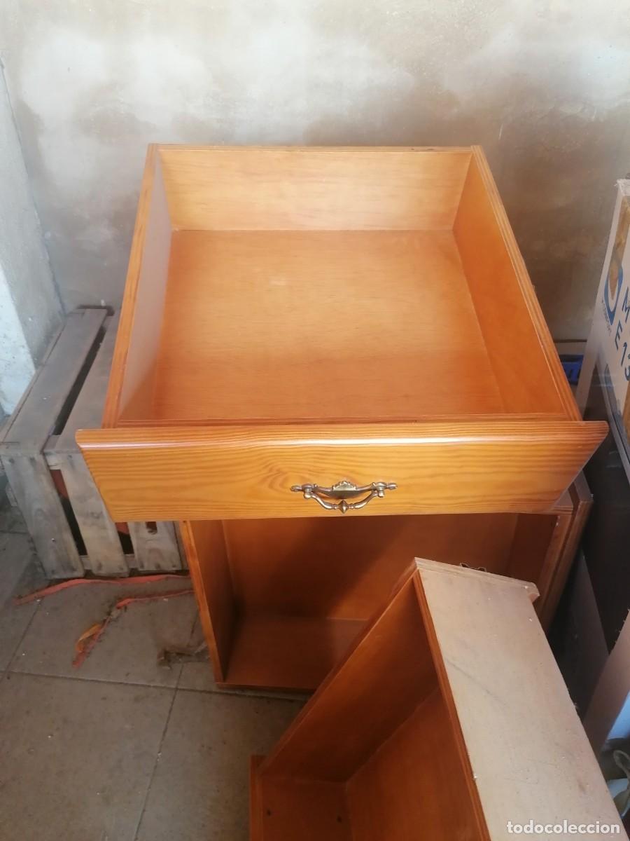 Vintage: Cajones de madera de pino.