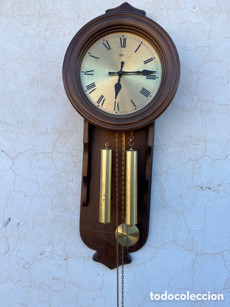 Vintage: Reloj pared vintage funciona , sonre&iacute;a - Foto 2