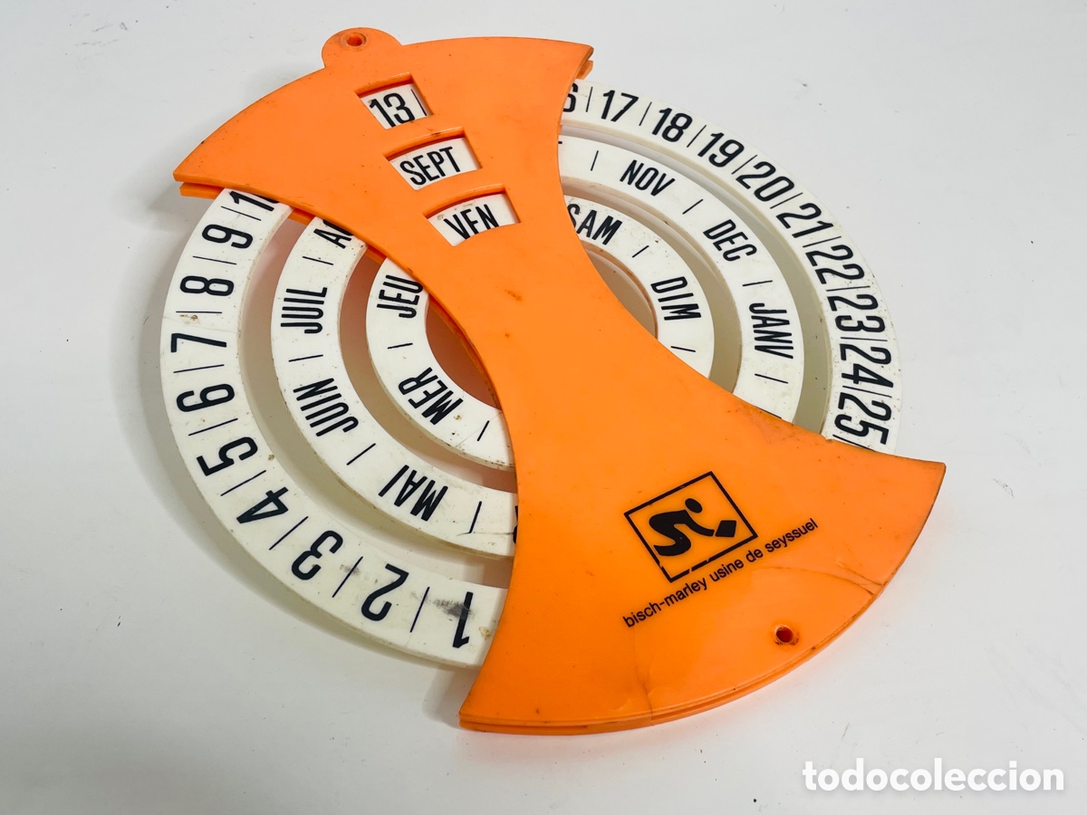 Vintage: Calendario Perpetuo Pop Art Design - Foto 3