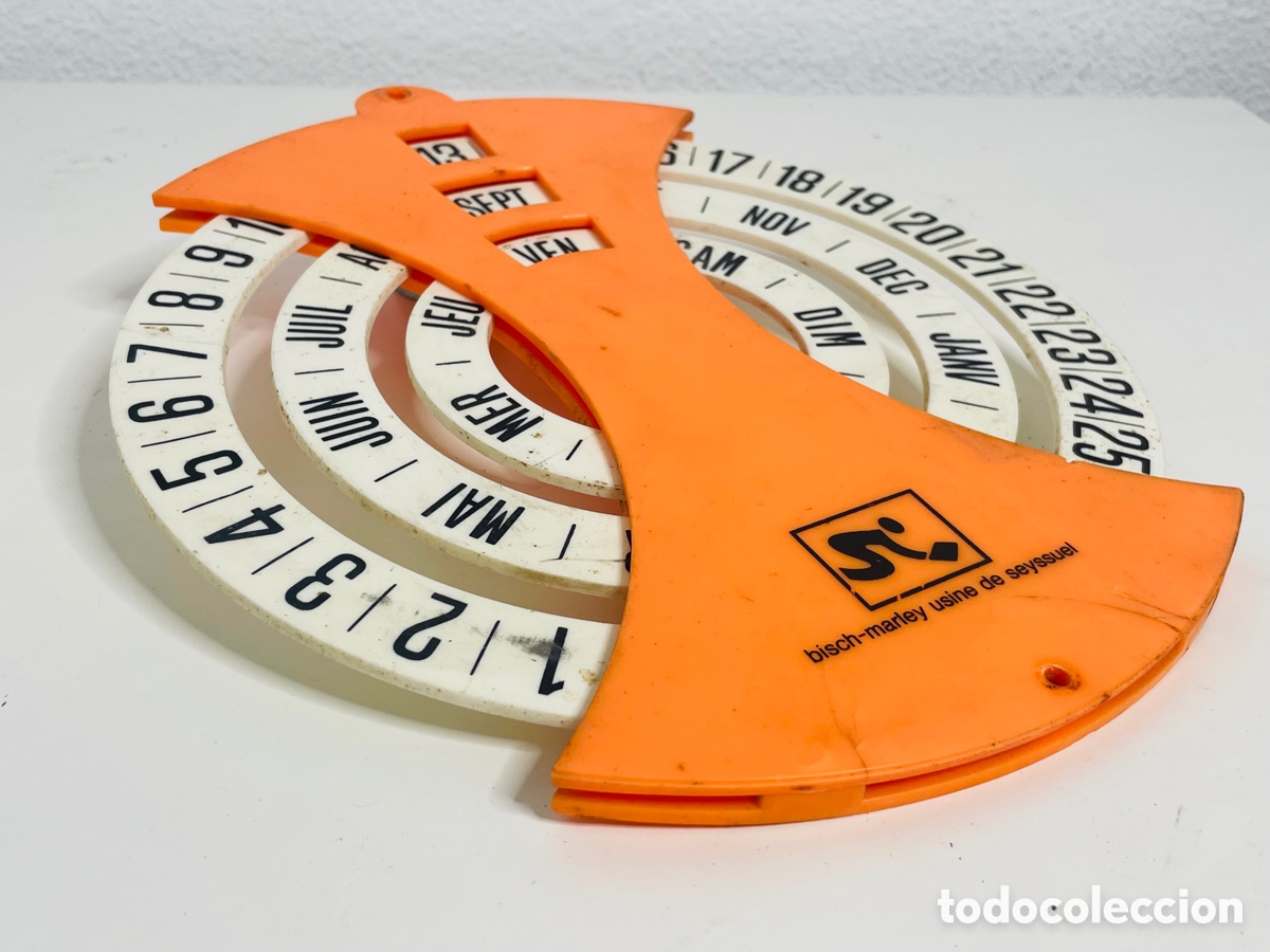 Vintage: Calendario Perpetuo Pop Art Design - Foto 4