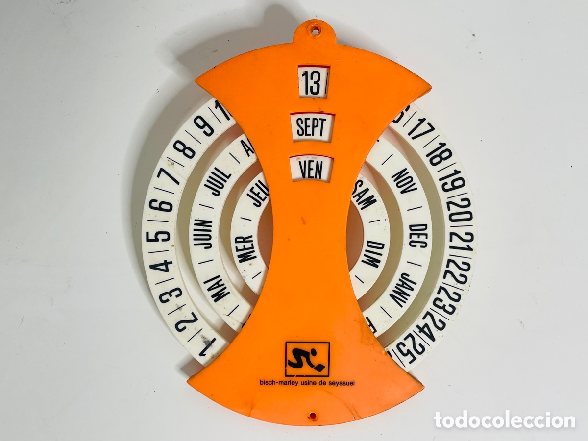 Vintage: Calendario Perpetuo Pop Art Design - Foto 6