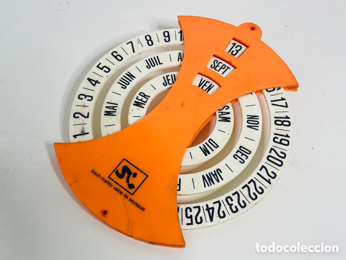 Vintage: Calendario Perpetuo Pop Art Design - Foto 7