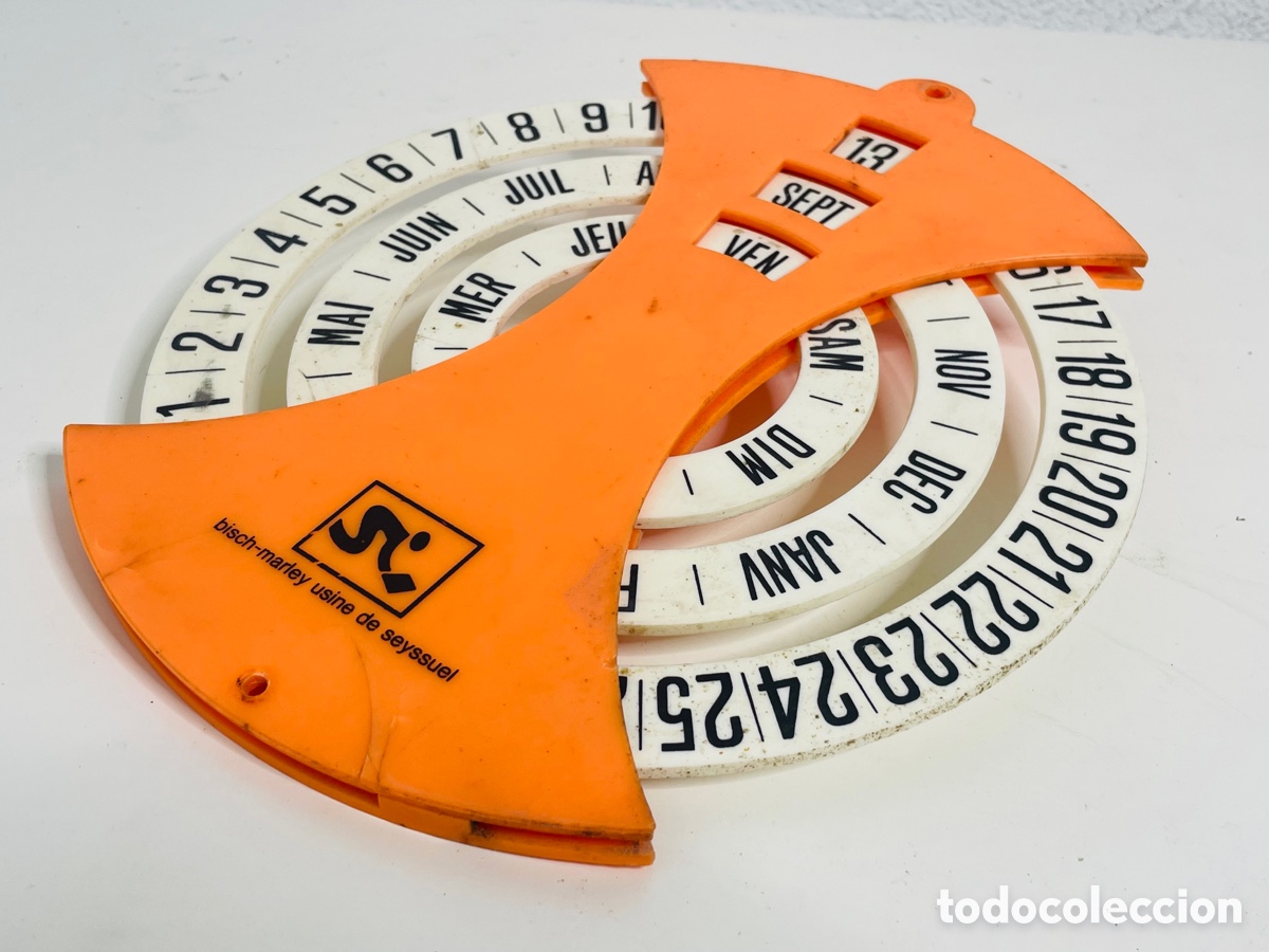 Vintage: Calendario Perpetuo Pop Art Design - Foto 8