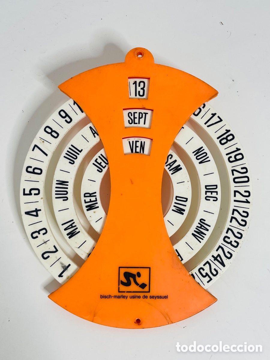 Vintage: Calendario Perpetuo Pop Art Design - Foto 1