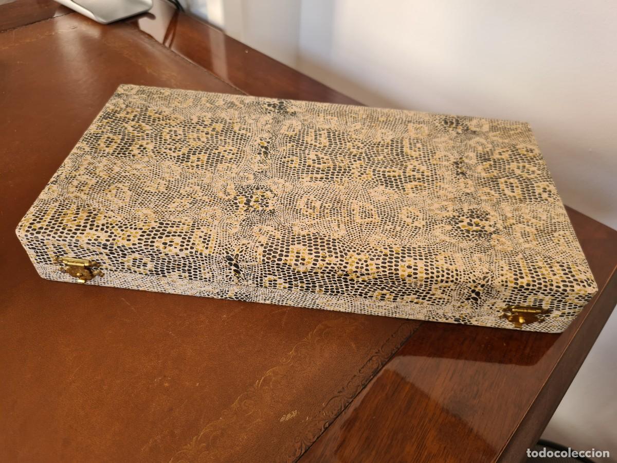 Vintage: JUEGO CUBIERTOS ALPACA CON ESTUCHE - Foto 10